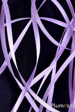 Satinband - Breite 3 mm - flieder